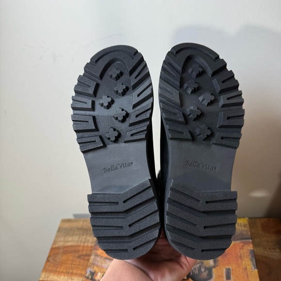 Bella Vita Black Suede Boots, Women’s 6.5 - Picture 4 of 5